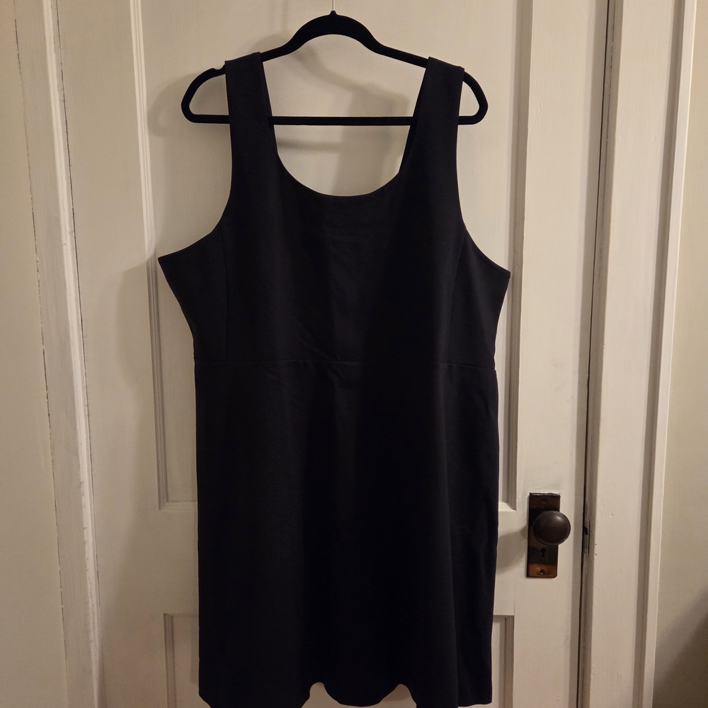 J. Crew Factory Black Sleeveless Mini Dress
